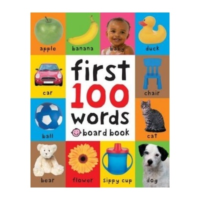 First 100 Words Soft to Touch Board Books - Roger Priddy