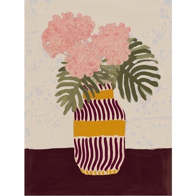 Styler Striped Vase obraz barevná
