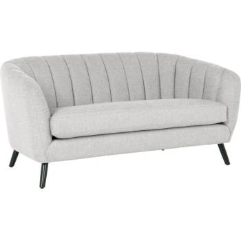 Двуместно канапе greta - светлосив po