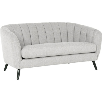 Двуместно канапе greta - светлосив po