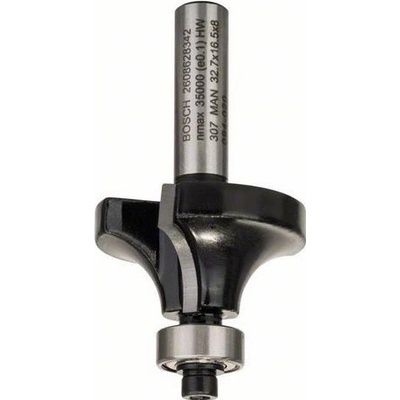 BOSCH Zaoblovací fréza 8 mm, r1 10 mm, l 16,5 mm, g 57 mm