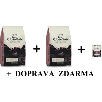 Canagan Small Breed Zvěřina 2 x 6 kg