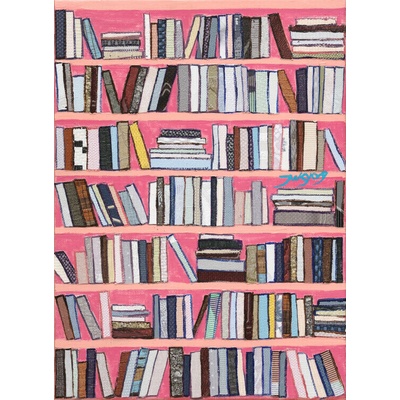 Plagát, Obraz - Colorful Book Shelves, Jukyong Park, 30 × 40 cm