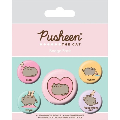 EPEE Pusheen set odznaků