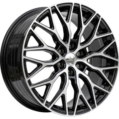 Racing Line YF0412 8x19 6x120 ET48 black polished
