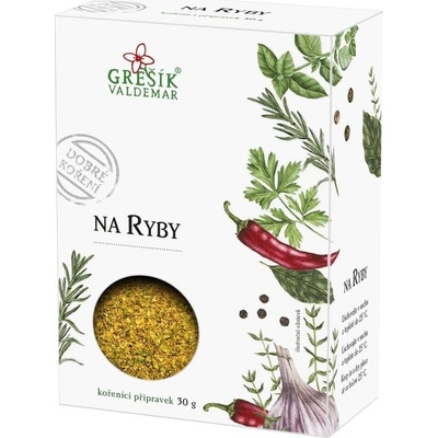 GREŠÍK Korenie na ryby 30 g