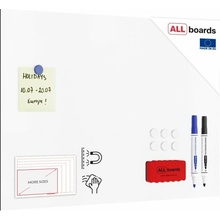 Allboards PME60x40 Magnetická tabule SLIMboard bezrámová 60 x 40 cm