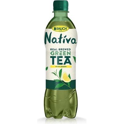 Rauch Nativa Zelený čaj citrón 0,5 l