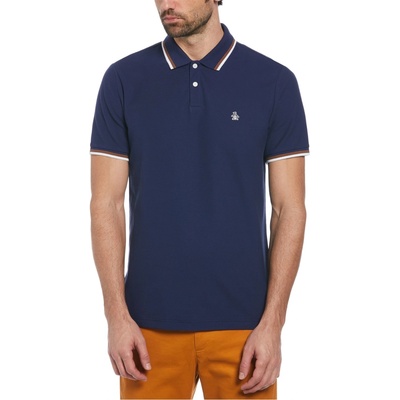 Original Penguin Блуза с яка Original Penguin Pete Polo Shirt - Medieval Blue