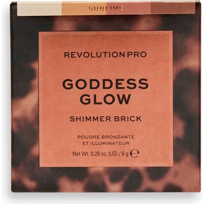 Revolution Pro Goddess Glow Shimmer Brick Bronzer Sublime Бронзиращо покритие 8gr