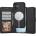 Tech-Protect Magsafe Кожен Калъф с Джобове за iPhone 17, Tech-Protect Wallet Book Case, Черен (5906302330379)