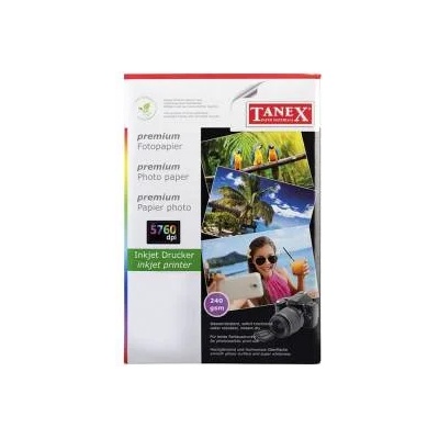 Tanex Фото хартия Tanex, A4, 240 g/m2, гланц, 25 листа, office1_1515100025