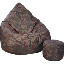 Supplies oxford camo tkaný sedací vak maskáčová