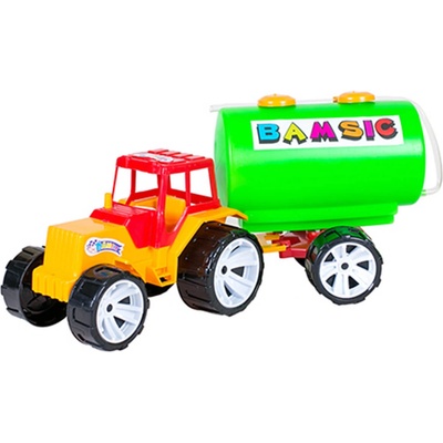 Bamsic ДЕТСКИ ТРАКТОР С ВОДОНОСКА 50 СМ