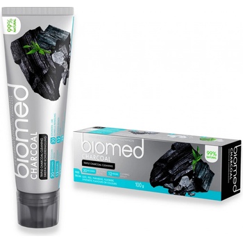 Biomed Charcoal s přírodním černým uhlím 100 g