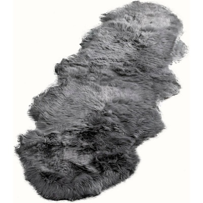 Sivá ovčia kožušina Native Natural Double, 60 x 240 cm