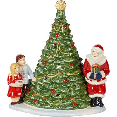 Villeroy & Boch Christmas Toys svietnik, Santa Claus pri stromčeku, 23 cm 14-8327-6641