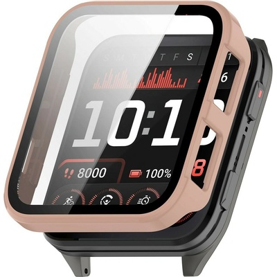 VSETKONAMOBIL 117174 PC FULL COVER Plastový kryt so sklom pre Garmin Venu X1 ružový