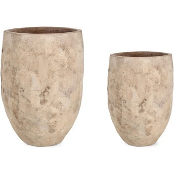 Bizzotto Комплект 2 бр. minh поставки за ваза - високообгорена теракота (0792294)