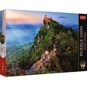 Trefl Puzzle - 1000 Premium Plus - Photo Odyssey: Cesta Tower, San Marino Trefl 10822