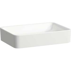 Laufen Pro - Умивалник за монтаж върху плот, 55x38x12 см, LCC, бял H8129654001121 (H8129654001121)
