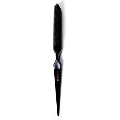 Glamot Boar Bristle Teasing Brush čierna