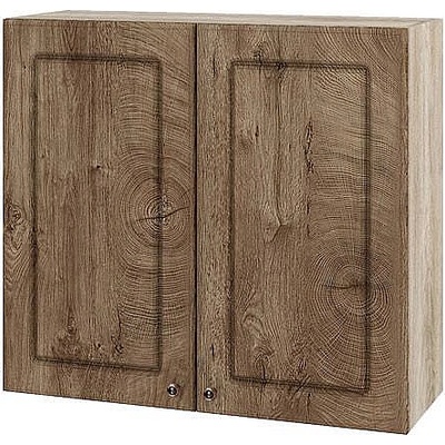 ИРИМ Горен кухненски шкаф Сити АРФ-Дъб натурал-06-4 80 см