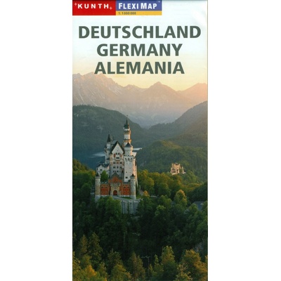 NĚMECKO DEUTSCHLAND 1:1000 000