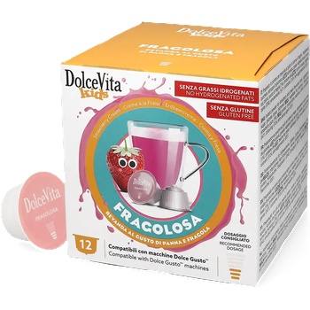 Dolce Vita | Fragolosa - Ягодова напитка - 12 капсули за Dolce Gusto