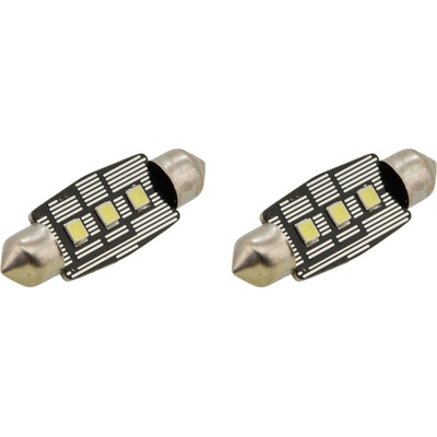 Žiarovka 3 LED SMD 12V suf.11X38 SV8.5 NEW-CAN-BUS biela 2ks