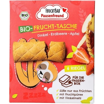 Fruchtbar BIO Špaldové taštičky jahoda a jablko 132 g