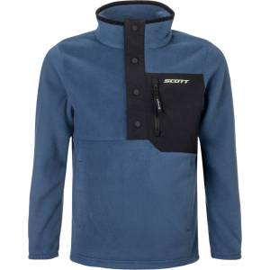 Scott Детски поларен пуловер Scott Kid's Pullover Original Fleece Fleece jumper - Dusk Blue - размер 140 (EU) (704-6546-0112)
