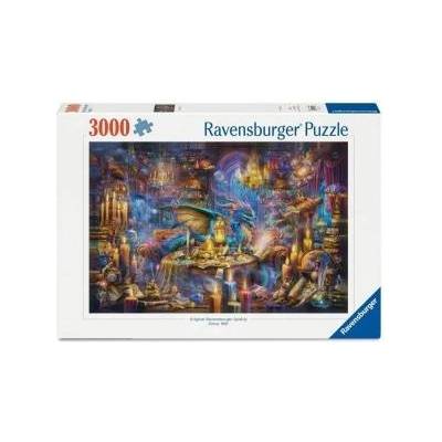 Ravensburger Пъзел Ravensburger Dragons Library 3000 Части