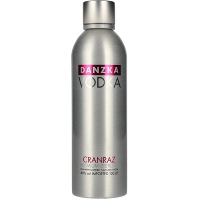Danzka Vodka Cranraz 40% 1 l (holá láhev)