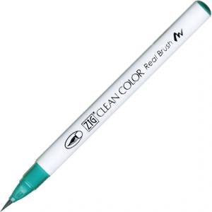 ZIG Clean Color Кърфичка Писалка 042 флуоресцентен Тюркоазено Зелен (RB-6000AT-042)