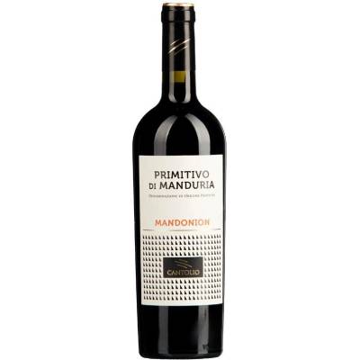 Cantolio Primitivo Di Manduria Mandonion DOC 2021 15% 0,75 l (holá láhev)