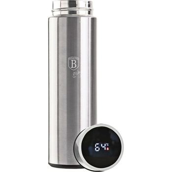Berlingerhaus termoska BH 7956 nerez s LED displejem Black Silver Collection 450 ml