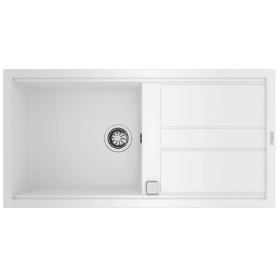 Teka Мивка Teka Nova 60 L-TG, Гранит, Авт. клапан, Обръщаема, За шкаф, 60 см, Бял (115330061)