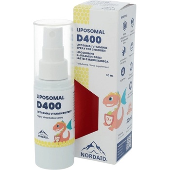 Image 1 of Nordaid Liposomal D3 400 IU for Kids [30 мл]
