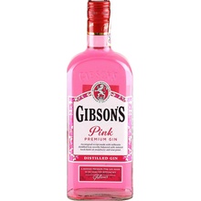 Gibson's PINK gin 37,5 % 0,7 l (čistá fľaša)