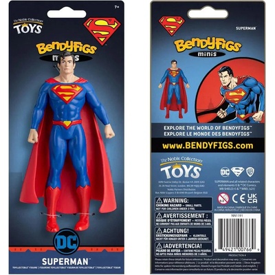 Noble Collection DC Comics Bendyfigs ohýbatelná Superman 14 cm