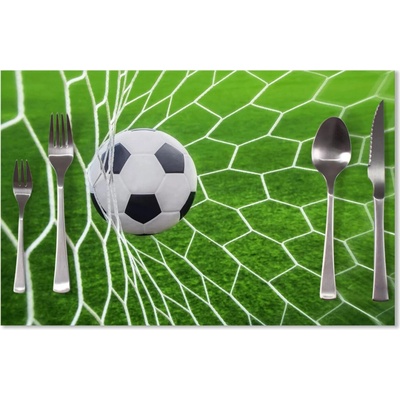 Sablio Prestieranie Futbalová lopta v bráne 40x30cm