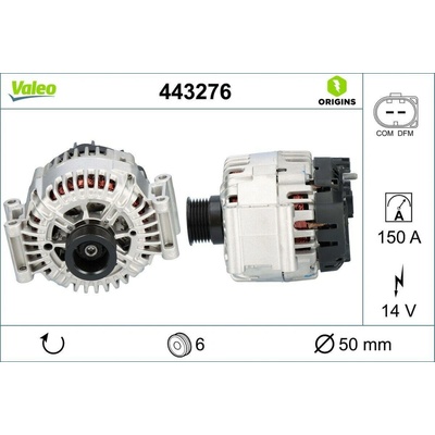 Generátor VALEO 443276