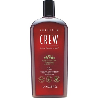 American Crew Tea Tree 3in1 šampón 1000 ml