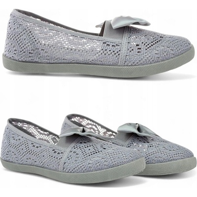 Detské čipkované tenisky s mašličkou