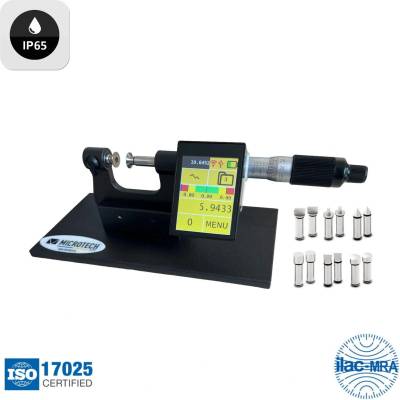 Microtech Electronic Дигитален универсален микрометър на стойка Microtech UNIVERSAL BENCH DataMet - 0-25 мм, 0, 0001 мм (110750298)