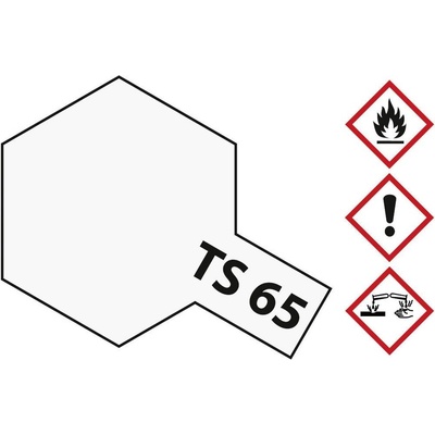 Tamiya akrylová farba perlovo čistá TS-65 nádoba so sprejom 100 ml