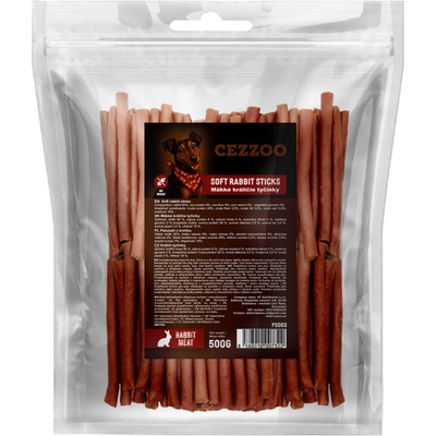 Cezzoo Soft rabbit sticks 500 g