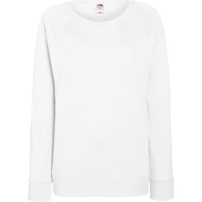 F.O.L. Lady-Fit LW Raglan Sweat biela