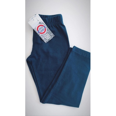 JOYCE Dívčí legíny s elastanem Modrá růžová šedá s potiskem Modrá